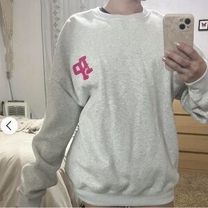 Inaka Power Sweatshirt with pink logo